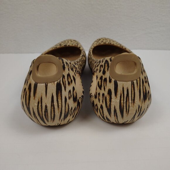 Crocs Animal Print Slip On Rubber Flats Womens 9 - Picture 5 of 9